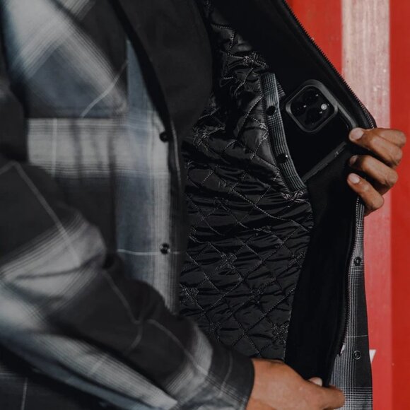 Dixxon Flannel DESTROYER Hooded Flannel Jacket - Men's M - Picture 4 of 12